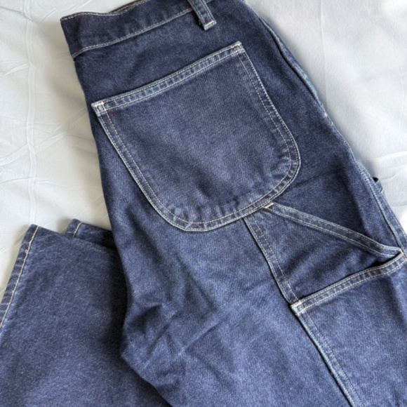 Sunday Best denim relaxed utility wide-leg jean - Picture 7 of 9